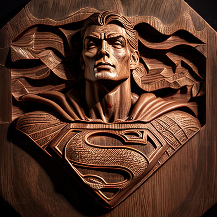 3D model Superman 2 (STL)